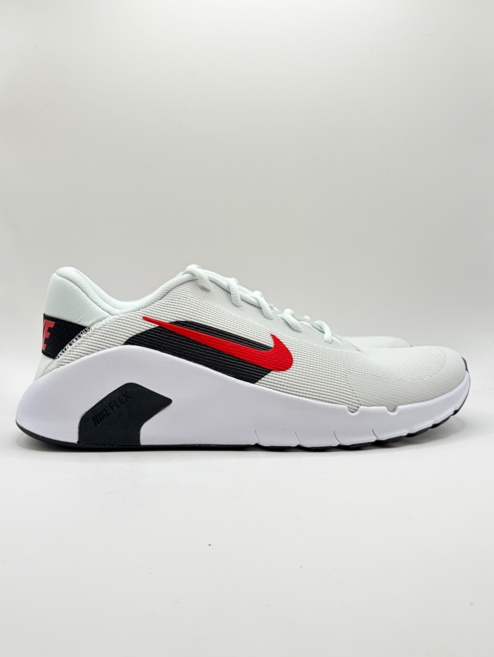 Nike Flex Train Off White & University Red Training Shoes 9.5 Mens